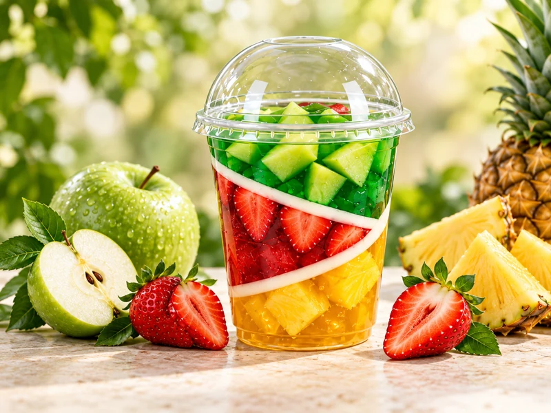 Gelatina con Frutas